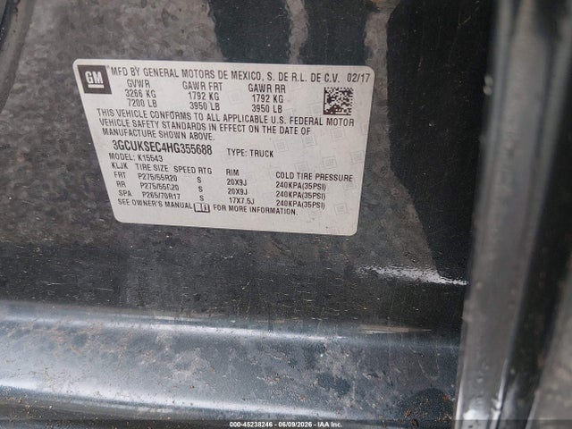 2017 Chevrolet SILVERADO 1500 1LZ 照片 9