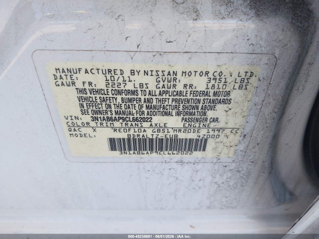 NISSAN SENTRA 2.0 S - 9