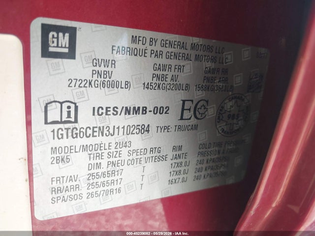 2018 GMC CANYON SLE 照片 9