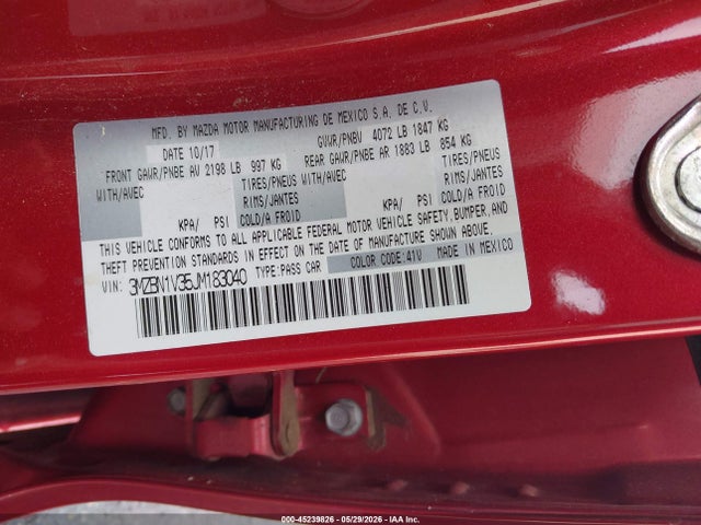 2018 Mazda MAZDA3 TOURING photo 9