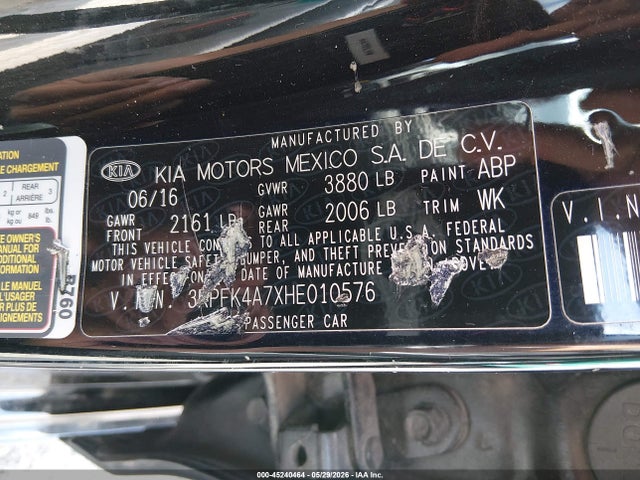 2017 KIA FORTE LX 照片 9