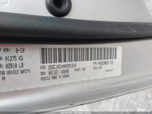 2010 Dodge CHALLENGER SE 照片 9