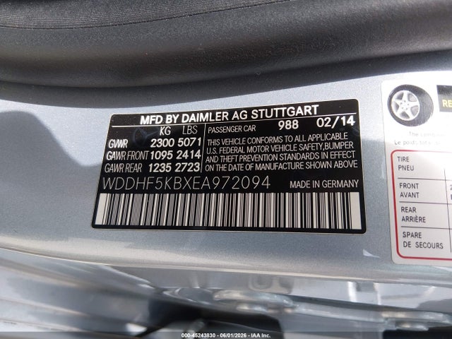 2014 Mercedes-BENZ E 350 — фото 9