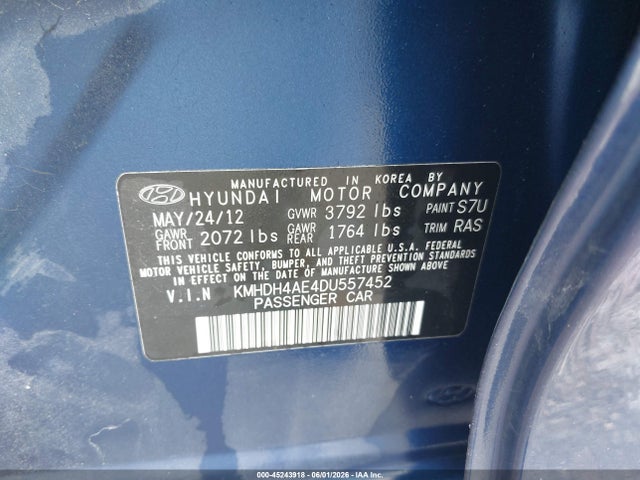صورة 9 لـ 2013 Hyundai ELANTRA GLS