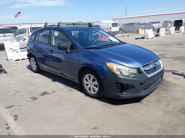 2012 SUBARU IMPREZ 2.0I