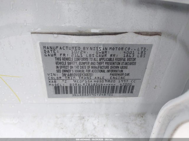 صورة 9 لـ 2025 Nissan SENTRA SR