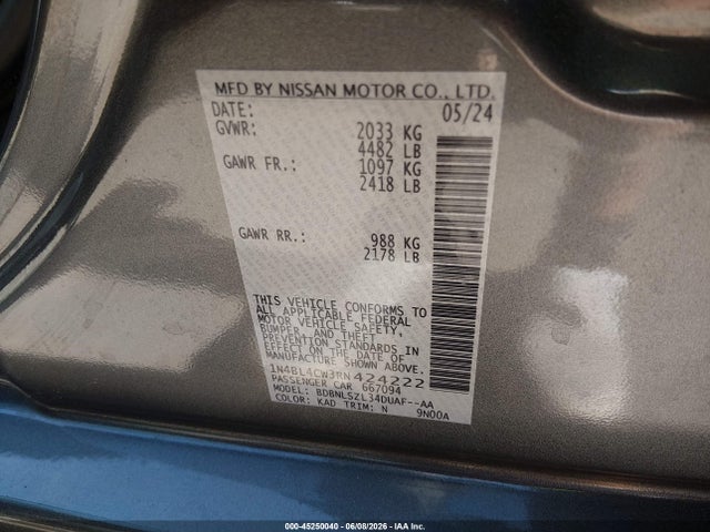 2024 Nissan ALTIMA SR INTELLIGENT AWD 照片 9