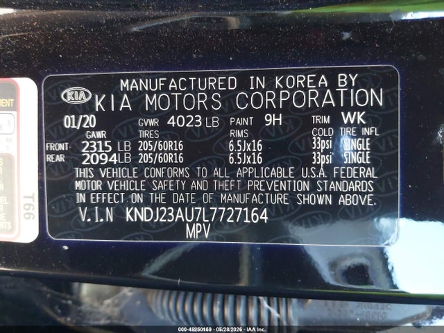 2020 KIA SOUL LX 9