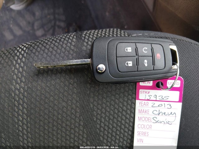 2013 Chevrolet SONIC LT AUTO thumbnail 11