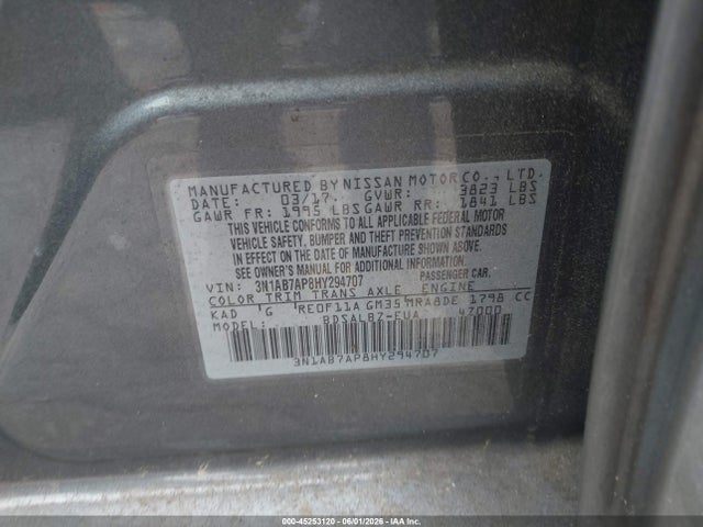 2017 Nissan SENTRA S photo 9