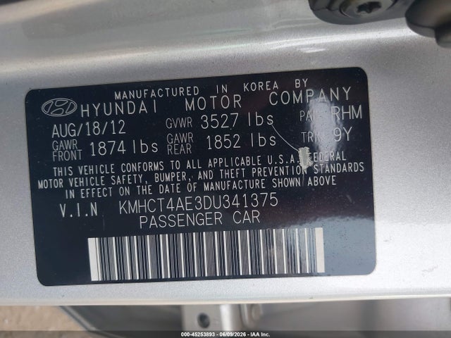 2013 Hyundai ACCENT GLS 照片 9