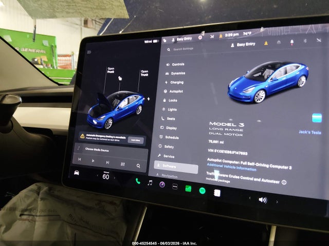 2018 Tesla MODEL 3 LONG RANGE/PERFORMANCE 照片 7