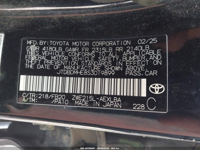 صورة 9 لـ 2025 Toyota COROLLA HYBRID LE