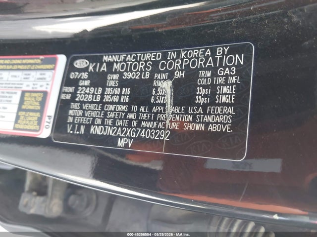 2016 KIA SOUL 照片 9