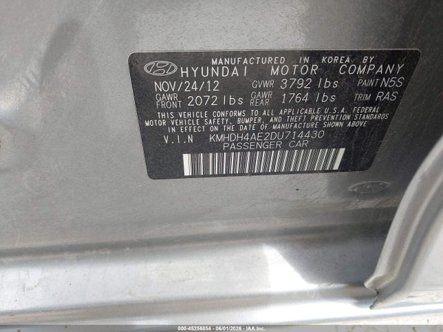 صورة 9 لـ 2013 Hyundai ELANTRA GLS