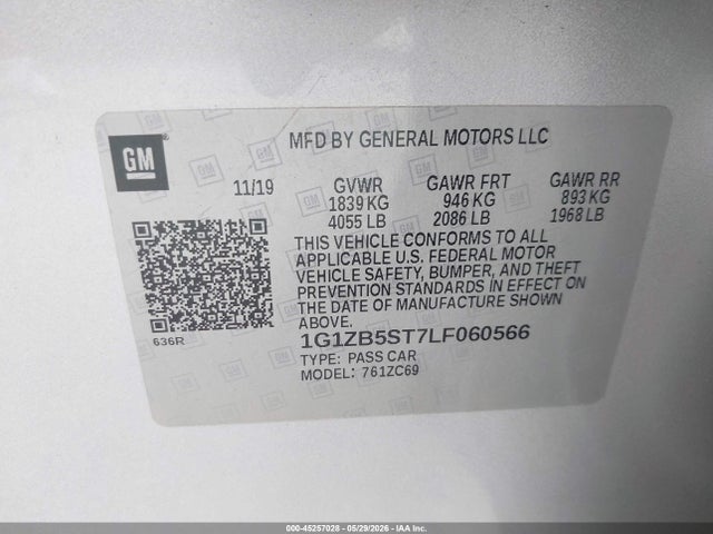 صورة 9 لـ 2020 Chevrolet MALIBU FWD LS