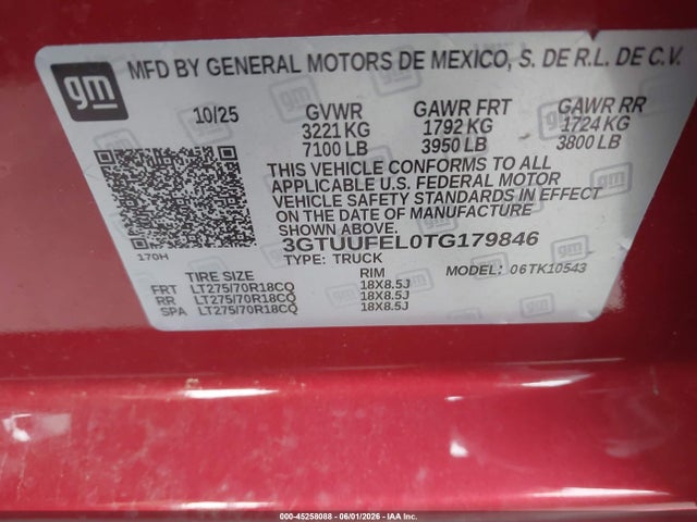 صورة 9 لـ 2026 GMC SIERRA 1500 , SHORT BED, AT4X, 4WD