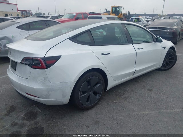 2022 TESLA MODEL 3 REAR-WHEEL DRIVE 4