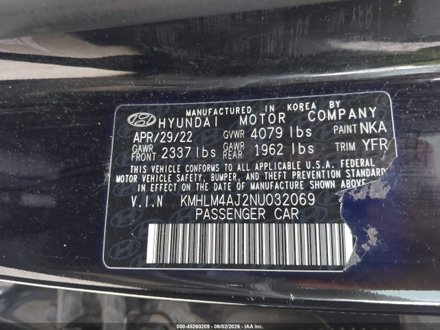 صورة 9 لـ 2022 Hyundai ELANTRA HYBRID BLUE