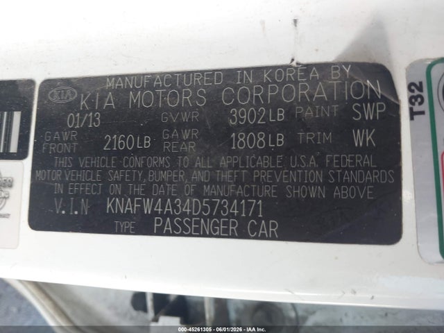 صورة 9 لـ 2013 KIA FORTE SX