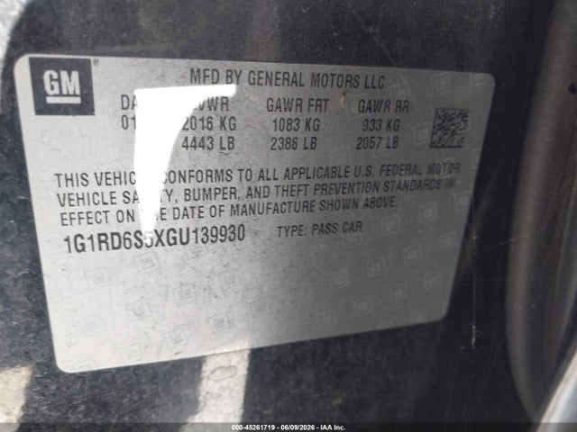 صورة 9 لـ 2016 Chevrolet VOLT PREMIER