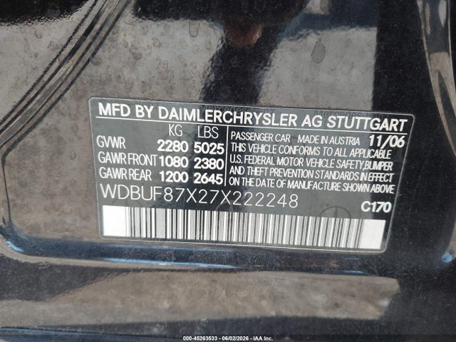 2007 Mercedes-BENZ E 350 4MATIC — фото 9