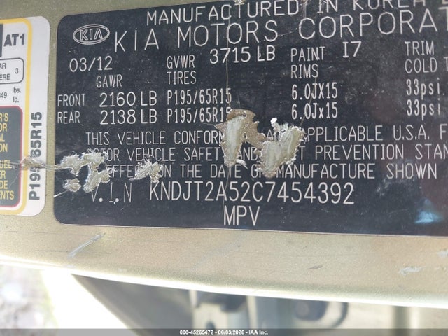 2012 KIA SOUL photo 9