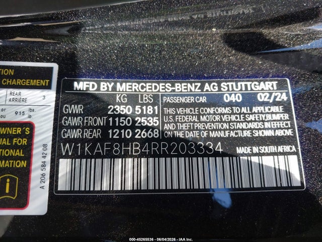 2024 Mercedes-BENZ AMG C 43 4MATIC 缩略图 9