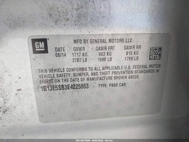 صورة 9 لـ 2014 Chevrolet SONIC LTZ AUTO