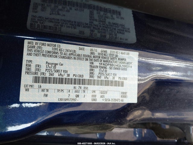 صورة 9 لـ 2016 FORD C-MAX HYBRID SEL