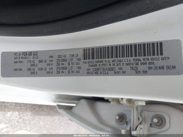2020 RAM 1500 照片 9