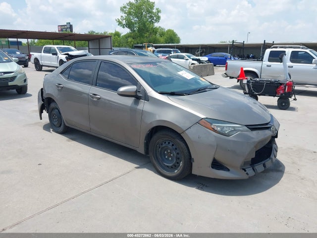 2017 TOYOTA COROLLA LE