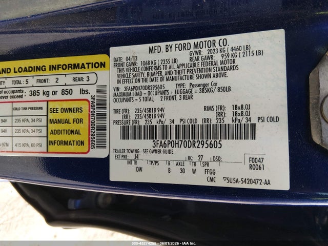 FORD FUSION SE - 9