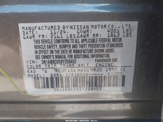 صورة 9 لـ 2025 Nissan SENTRA SV