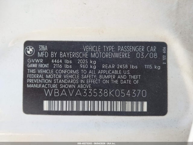 صورة 9 لـ 2008 BMW 328I