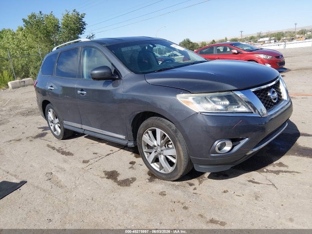 2013 NISSAN PATHFINDE PLATINUM