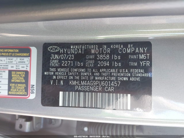 2023 Hyundai ELANTRA SEL 照片 9