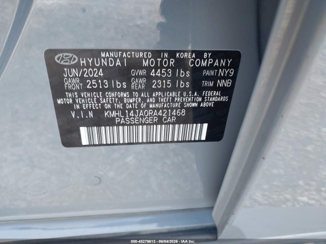 صورة 9 لـ 2024 Hyundai SONATA SEL