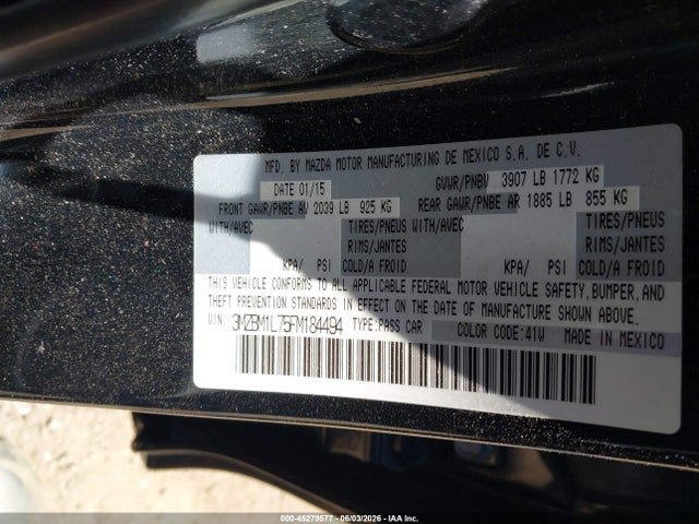 صورة 9 لـ 2015 Mazda MAZDA3 I TOURING