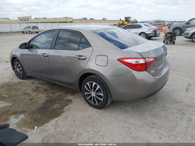 2016 Toyota COROLLA LE — фото 3