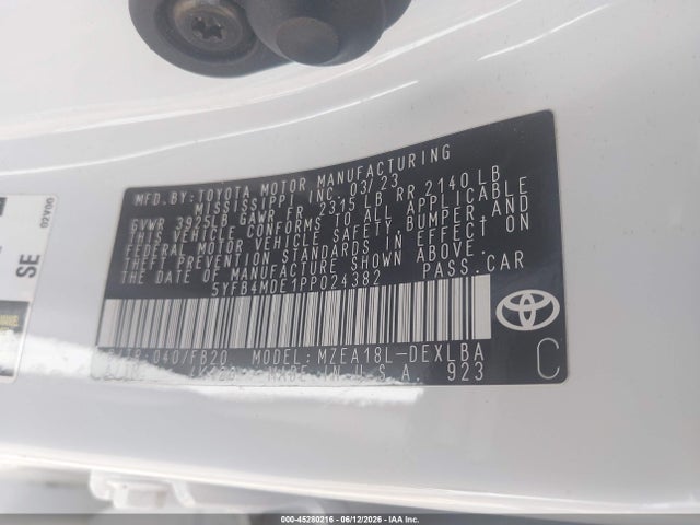 صورة 9 لـ 2023 Toyota COROLLA LE