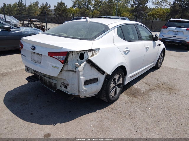2013 KIA OPTIMA HYBRID LX — фото 4