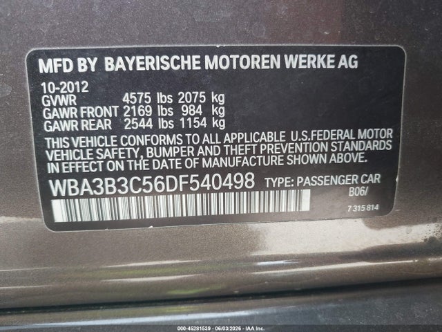 2013 BMW 328I XDRIVE 照片 9