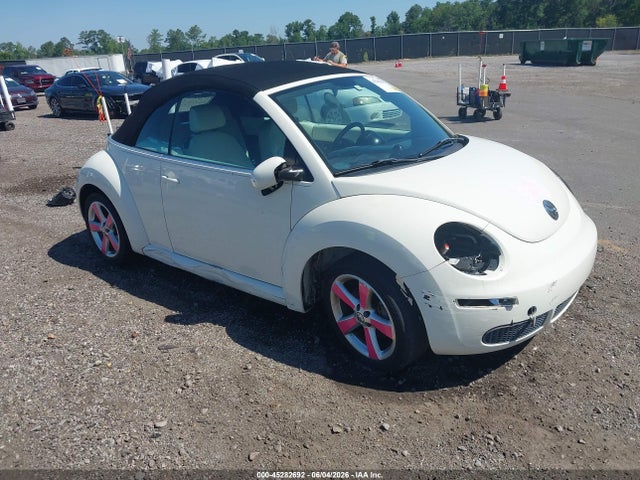 2007 VOLKSWAGEN NEW BEETLE TRIPLE WHITE