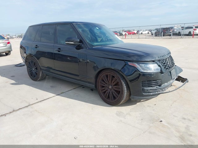 2018 LAND ROVER RANGE ROVER 3.0L V6 SUPERCHARGED HSE