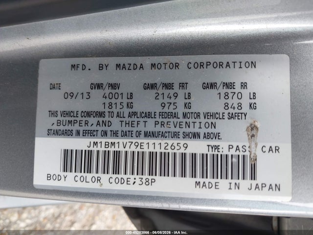 2014 Mazda MAZDA3 I TOURING 照片 9