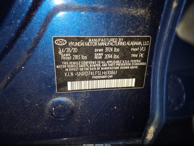 صورة 9 لـ 2020 Hyundai ELANTRA SE