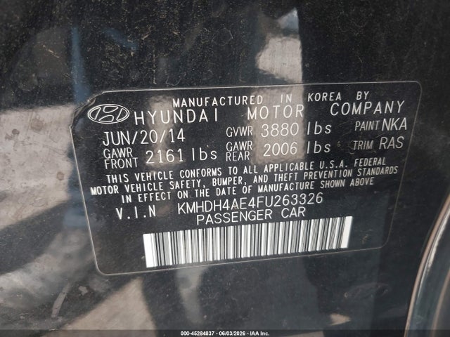 صورة 9 لـ 2015 Hyundai ELANTRA SE
