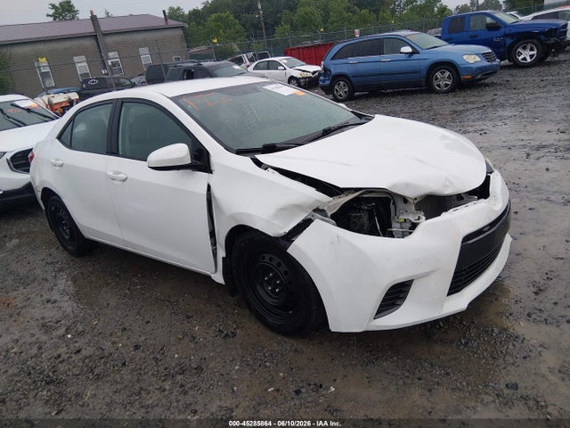 2016 TOYOTA COROLLA LE
