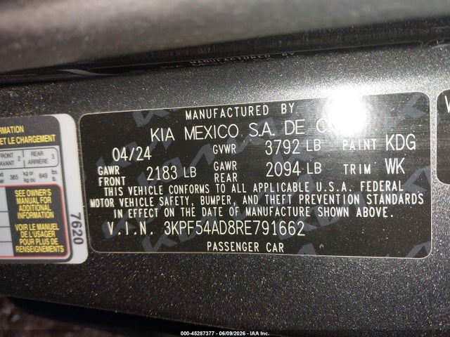 صورة 9 لـ 2024 KIA FORTE GT-LINE